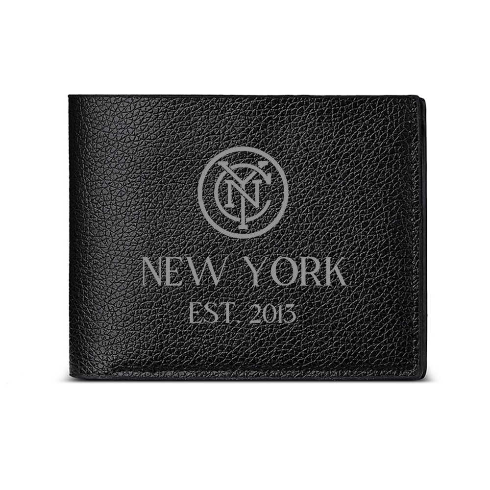 Interior Design York - Portafoglio da Uomo con Logo New