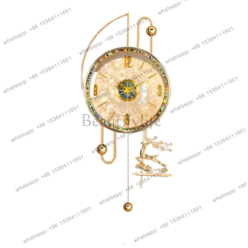 Interior Design Organic Modern - Orologio da Parete dal Design Estetico,