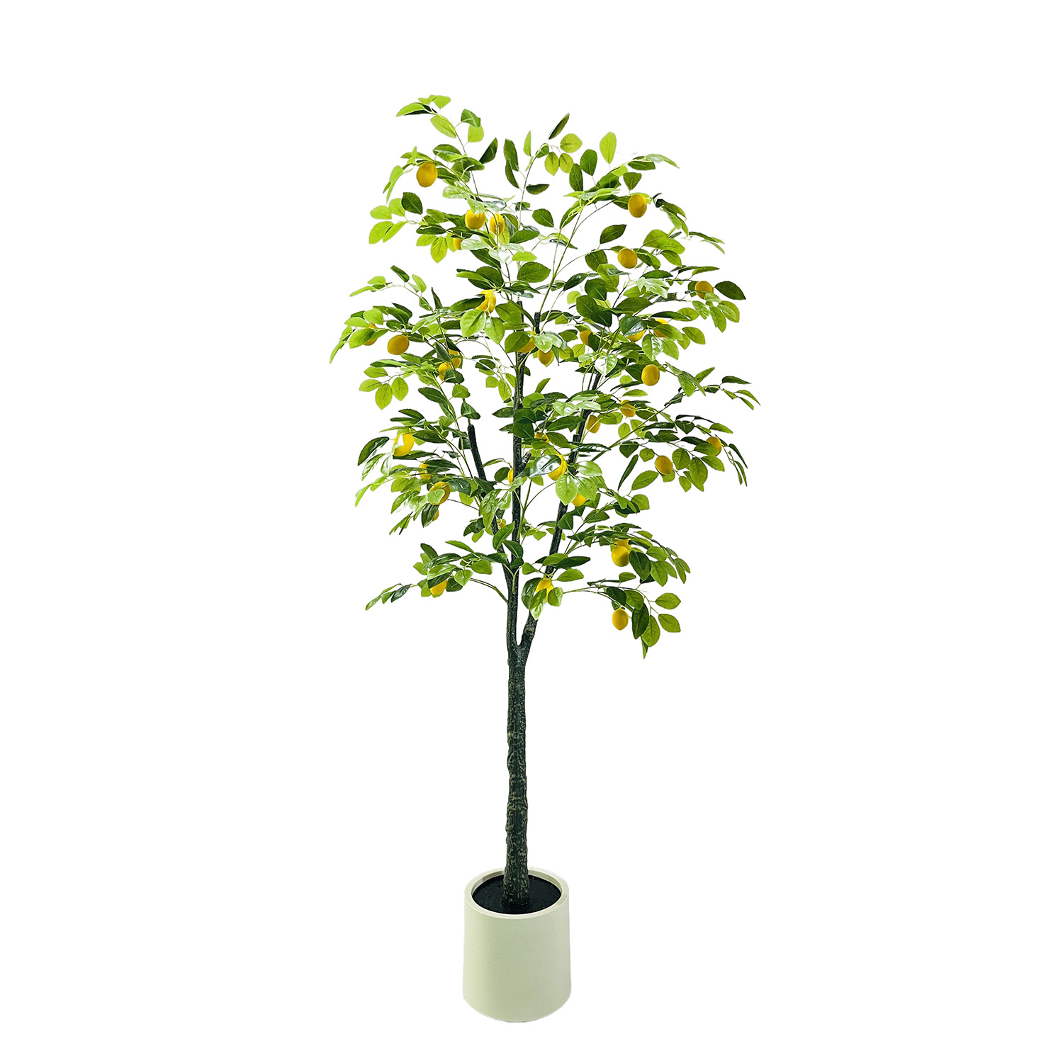 Interior Design Apartment - Albero di Limone Artificiale, Pianta Artificiale