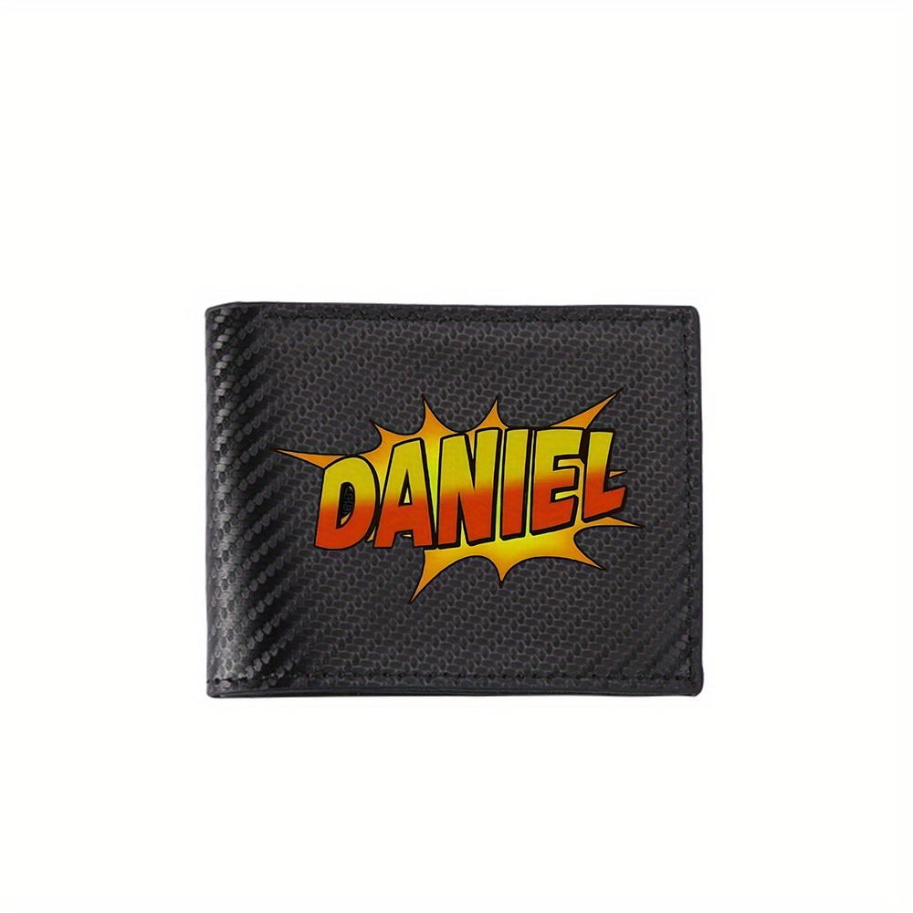 Interior Design Name Card - Testo in stile fumetto, nome Daniel