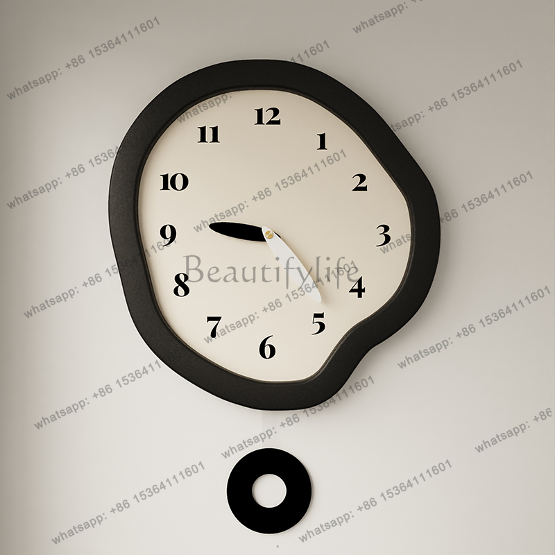 Interior Design Organic Modern - Orologio da Parete dal Design Estetico,