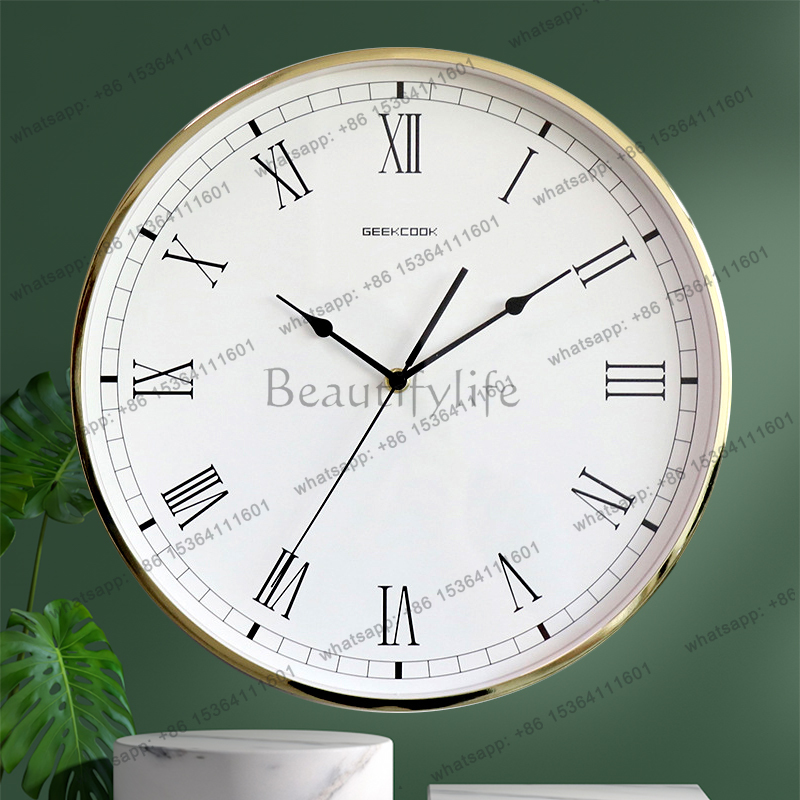 Interior Design Organic Modern - Orologio da Parete Coreano Creativo, Design