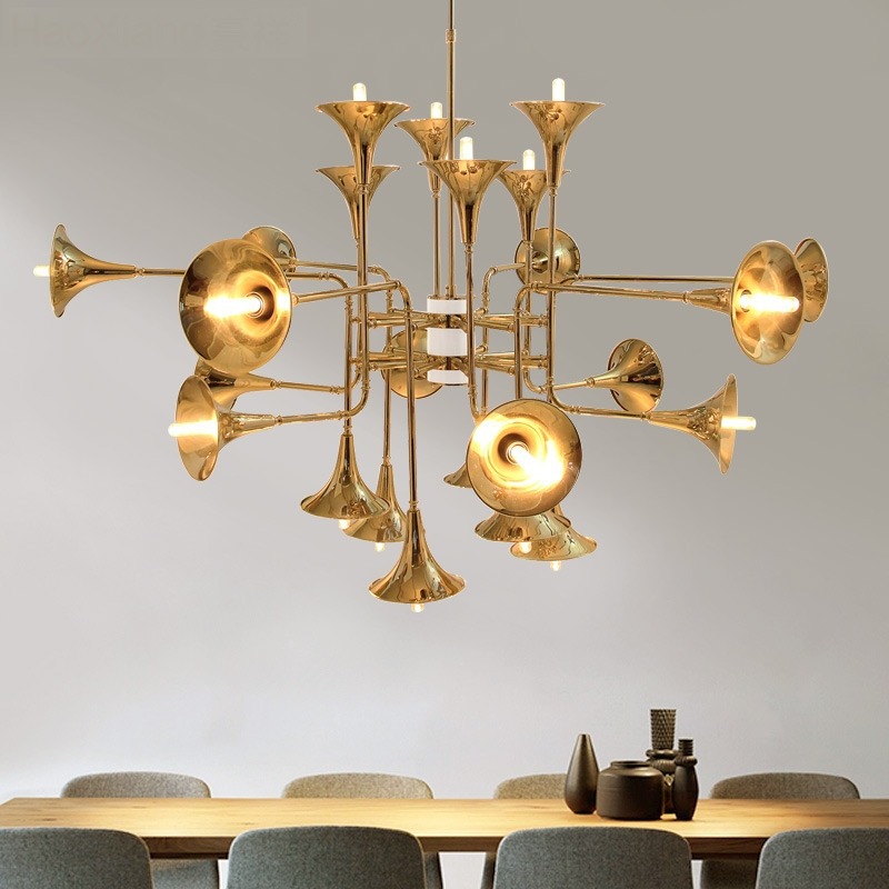 Interior Design Kitchen Modern - Lampada a sospensione a tromba nordica