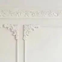 Interior Design Wall Molding - Set di modanature angolari con motivo