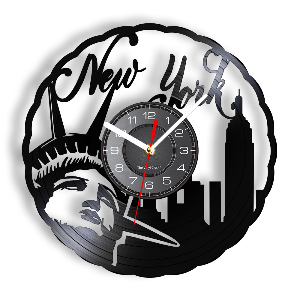 Orologio da Parete in Vinile V - Interior Design York recensione e prezzo