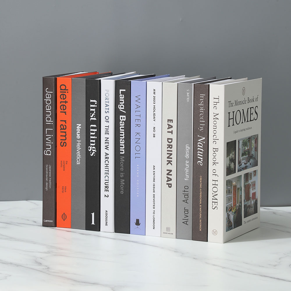 Nuovi libri finti alla moda pe - Interior Design Book recensione e prezzo