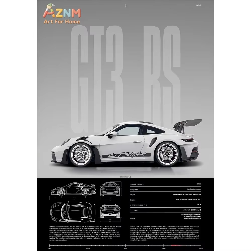 Poster Minimalista di Auto Spo - Interior Design Apartment recensione e prezzo