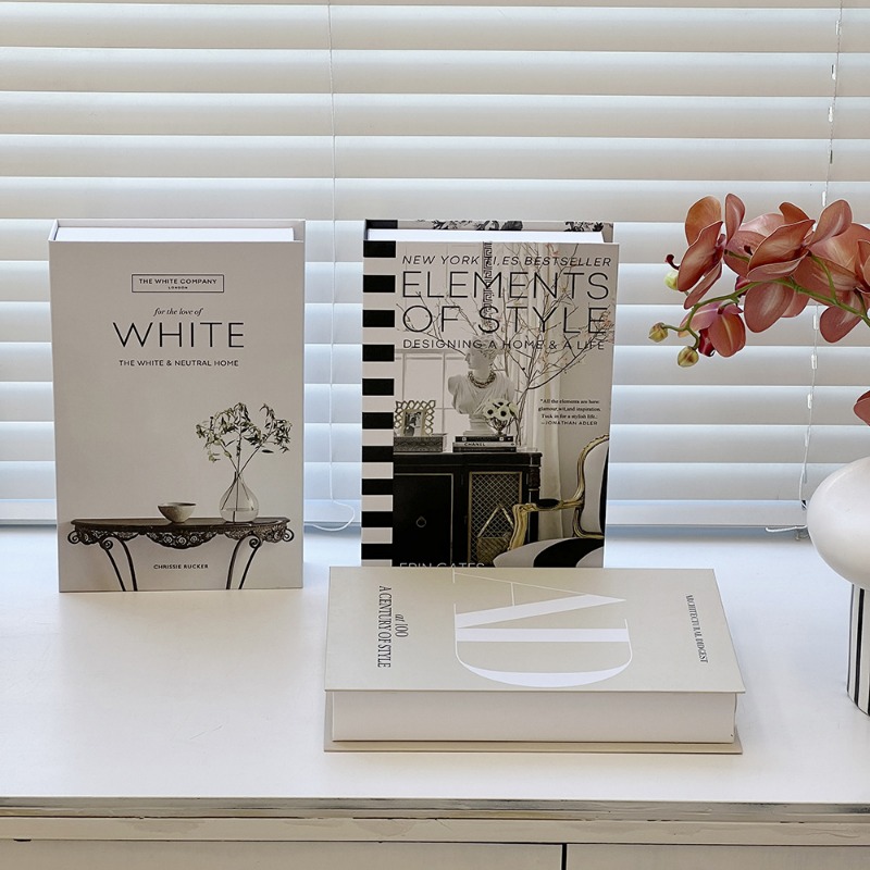 Semplici libri finti ornamento - Interior Design Book recensione e prezzo
