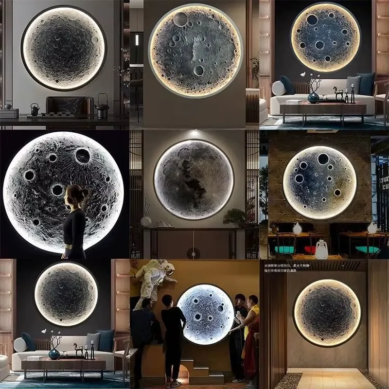 Lampada Luna 3D LED, Luce Nott - Interior Design Living Room Ideas recensione e prezzo